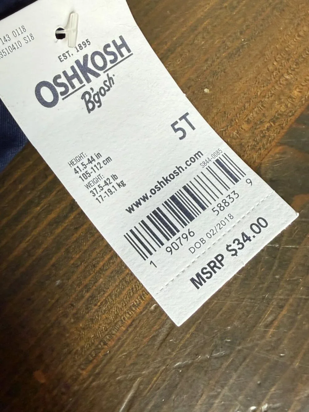 OshKosh Bgosh new oshkosh